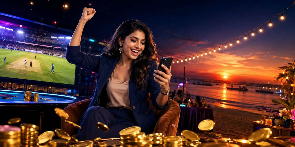 কক্সবাজার সমুদ্র সৈকতে মোবাইলে জ্যাকপট খেলার দৃশ্য